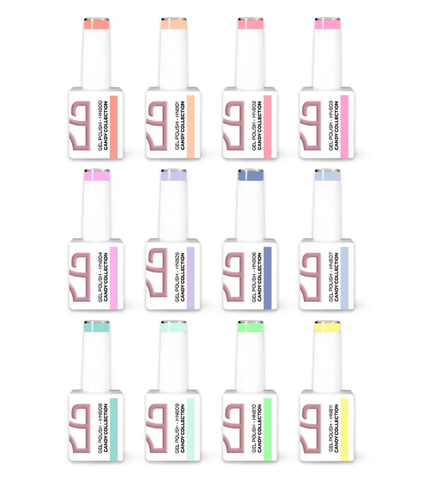 Coleção Verniz Gel Candy Collection - 12 Cores