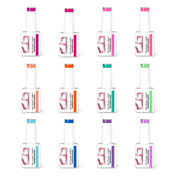 Coleção Verniz Gel Summer Crush - 12 Cores
