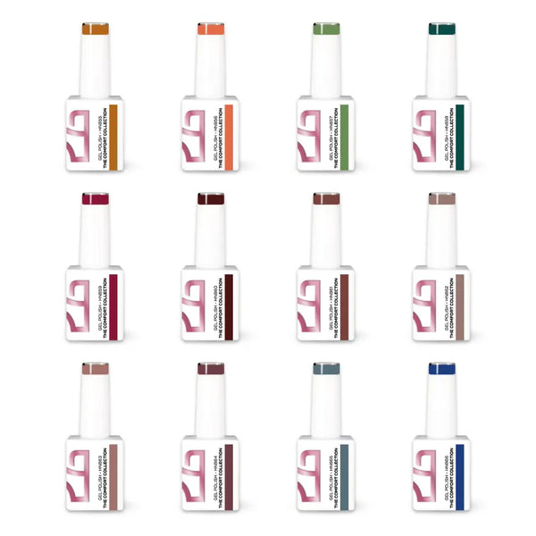 Coleção Verniz Gel The Comfort Collection - 12 cores