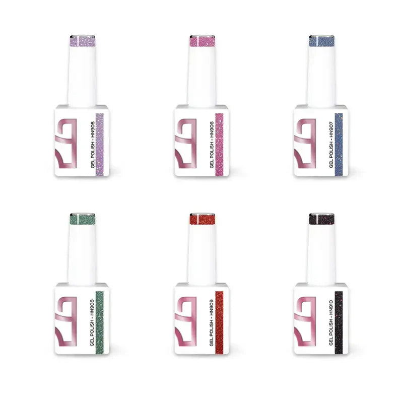 Coleção Verniz Gel Glow Hit - 6 Cores