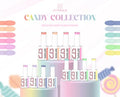 Candy Collection- 12 cores