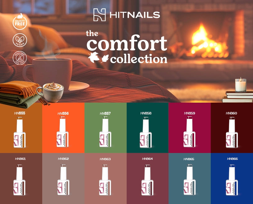 Coleção Verniz Gel Winter Charm - 12 Cores