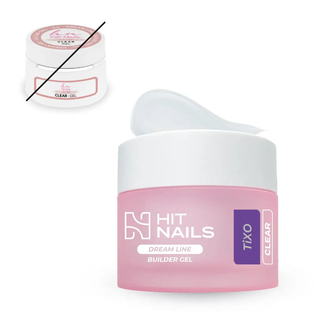 Gel de Construção - Dream Line Tixo - Clear 50g