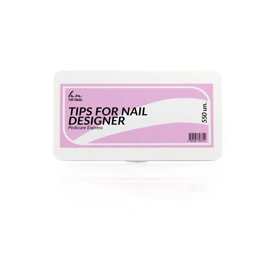 Tips Soft Gel Pedicure 550 un